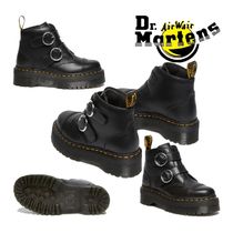 【Dr. Martens】 デボンサークル レザー プラットフォームブーツ