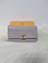 アウトレットVIP特価【TOD'S】Tタイムレス 三つ折り財布 送料込