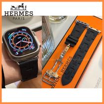 【希少なお品♪】HERMES Apple Watch ラバーバンド42㎜