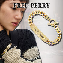 【ギフトに】 FRED PERRY  ID Bracelet ゴールド