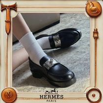 定番カラー♡ HERMES ホット ローファー