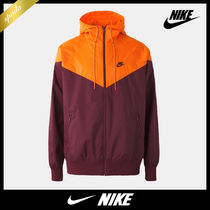 【NIKE】ロゴ カラーブロック ウィンドブレーカー / 送料無料