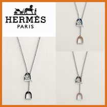 【クールでかっこいい☆】HERMES Etrier ネックレス