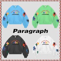 【Paragraph】25ss TRIPLE CROSS CREW スウェットシャツ