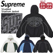 Supreme★シュプリーム★スタッズ スタジアムジャケット