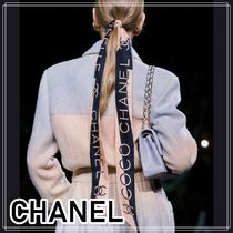 【24K/アレンジいろいろ♪可愛い♪】CHANEL ヘアバンド ツイリー