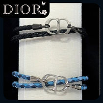 ２連♡【 Dior 】ブレイドレザー ダブルブレスレット