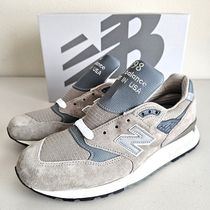 【NEW BALANCE」  MADE IN USA 998 U998GR グレーシルバー レア!