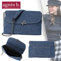 国内直営【agnes b.】IS12K−01 The b. ショルダーバッグ 送料込