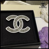 【存在感抜群♡♪】CHANEL シャネル CCマーク ブローチ