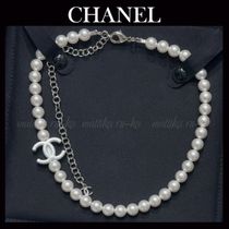 気品漂うパール☆【CHANEL】シャネル CCロゴ チョーカー