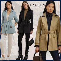 LAUREN R LAUREN*着回し自由自在*ダブルブレスト*トレンチコート