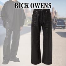 【シルエットが美しい】RICK OWENS ワイド ジーンズ