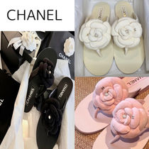 【CHANEL】立体お花♡ シャネル カメリア サンダル