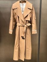 MaxMara アウトレット UTRENCHツイルコットントレンチコート♪