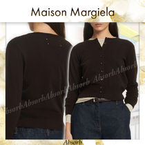 【25SS NEW】Maison Margiela / ウール カーディガン/Dark Brown