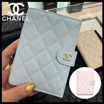 爽やかなパステルカラー【CHANEL】パスポートケース&ウォレット