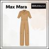 Max Mara オールインワン・サロペット 関税送料込★MaxMara 襟付き半袖ジャンプスーツ