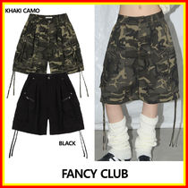[FANCY CLUB] CARGO LETTERING BERMUDA PANTS F25QD889 /追跡付