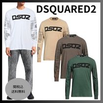 【DSQUARED2】ディースクエアード　大人気デザイン長袖Tシャツ