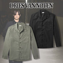 【更なる前進へ】DRIES VAN NOTEN シェル キャンプカラーシャツ