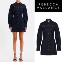 【REBECCA VALLANCE】DYLAN MINI DRESS デニム ミニドレス