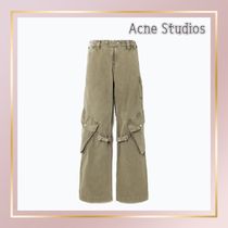 【送料込】ACNE STUDIOS コットンキャンバス カーゴパンツ