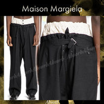 【25SS NEW】Maison Margiela / テーラード パンツ /Black&White