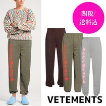 【関税込】VETEMENTS パンツ