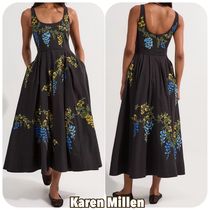 Karen Millen☆Floral Embroidered Woven Prom Dress【UK発】