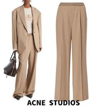 【Acne Studios】ロゴツイルワイドパンツ