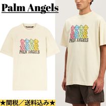 ★送料/関税込み★【PALM ANGELS】マルチカラーベアーズTシャツ