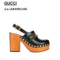 【関税送料込!!★特価 在庫品薄!】GUCCI ミュール＆サボサンダル