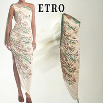 【個性を放つ】ETRO ワンショルダー ドレス