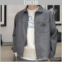 メンズ DIOR ＆HYLTON NEL オーバーシャツ ジャケット