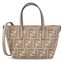 FENDI ♪ ロール FFジャカード ミニバッグ 8BS096AUPX