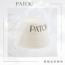 PATOU パトゥ コットン バケットハット ロゴ