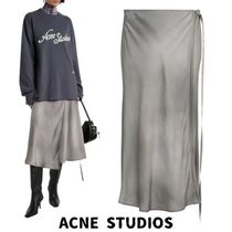 【Acne Studios】サテンラップスカート