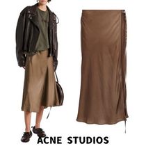 【Acne Studios】サテンラップスカート