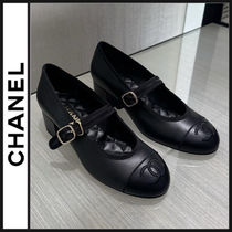 25S エレガント♡ CHANEL メリージェーン ヒール