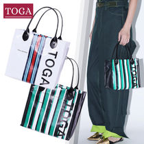 国内直営【TOGA】LOGO TOTE BAG SMALL 送料込