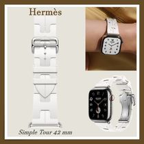 【HERMES】洗える時計バンド☆Apple Watch 42mm Kilim