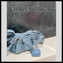 【BALENCIAGA】残り僅か！NEO CAGOLE XS ハンドバッグ デニム