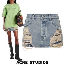 【Acne Studios】マカリア ダメージデニムミニスカート