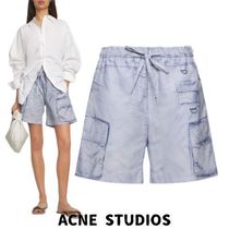 【Acne Studios】リネン＆コットンショートパンツ