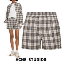 【Acne Studios】コットンツイルショートパンツ