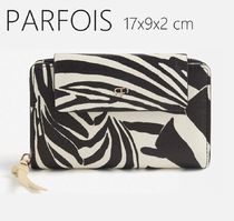 【PARFOIS】シマウマ柄♡ 折りたたみ財布 カード 小銭入れ