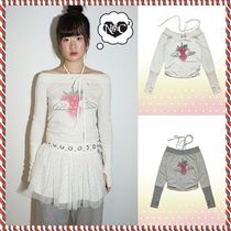 【NOFFICIALNOFFICE】STRAWBERRY ANGEL OFF SHOULDER TOP