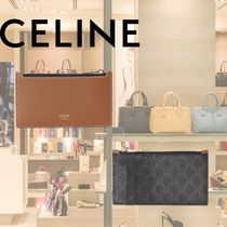 CELINE ジップド カードホルダー フラグメントケース トリオンフ