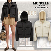 【MONCLER】 SAUVAN ショート パーカー オーバーサイズフィット